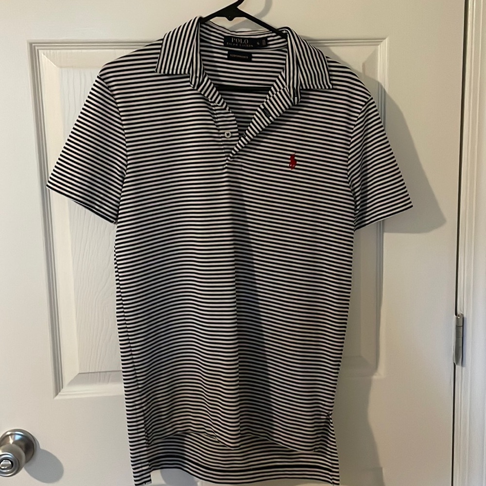Small mens performance Polo brand polo